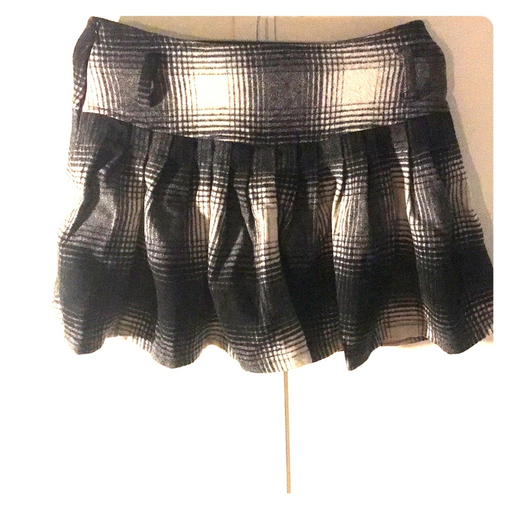 Black and white skirt